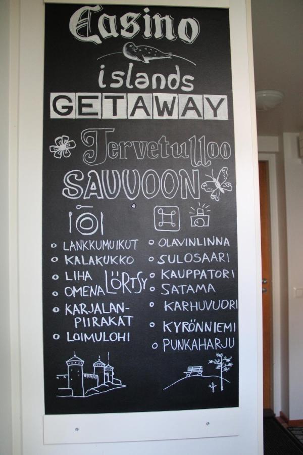Casino Islands Getaway Apartamento Savonlinna Exterior foto